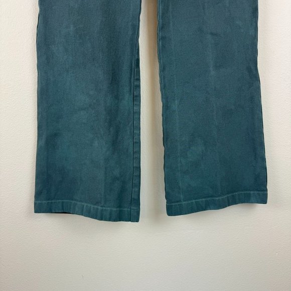 St. John Sport Teal Blue High Waist Acid Wash Bootcut Jeans 2 (25.5x27.5) - Picture 3 of 14